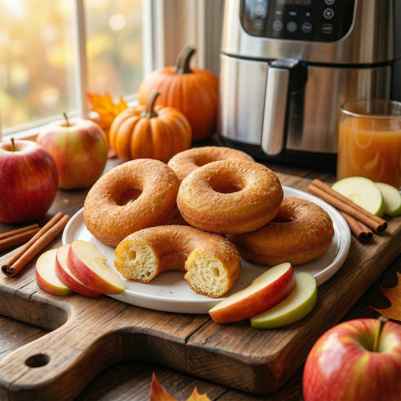 Air-Fryer Protein Donuts